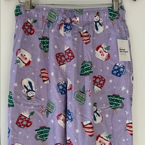 ⭐️NWT!⭐️Jingle Jangle Coffee Mugs PJ Lounge Pants Sz S w MEASUREMENTS & Pockets